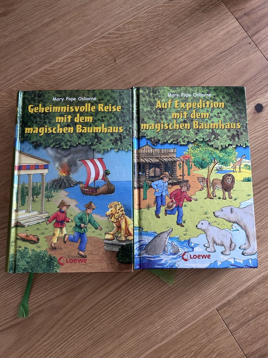 Bücher: Zwei Bücher "Magisches Baumhaus" – Gebraucht aus Strengelbach von aline.e.f.