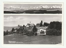 Postkarte Rüttihubelbad im Emmental mit Blick auf die Alpen