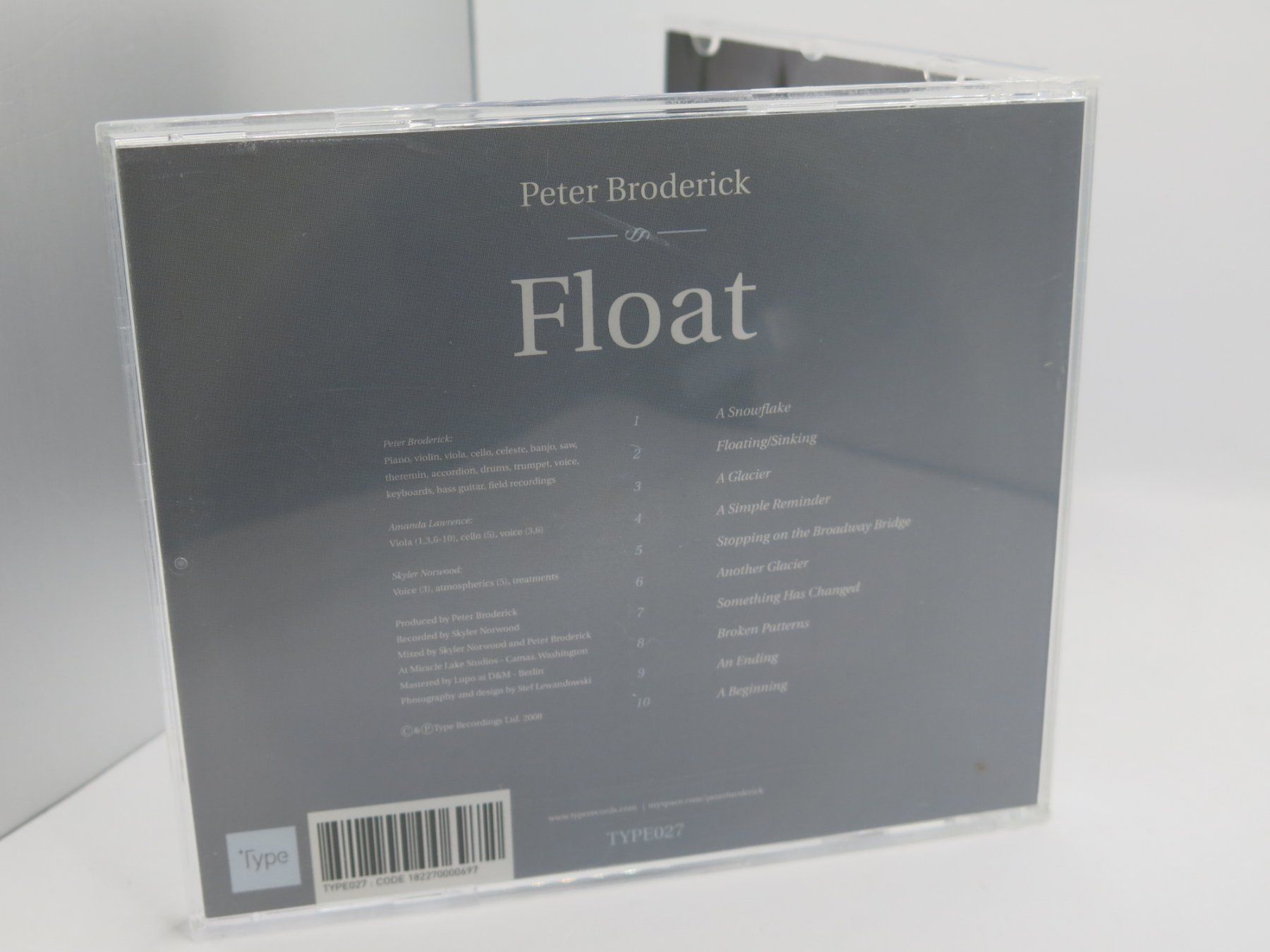 CDs: CD Peter Broderick – Float – D'occasion à Ernetschwil par luisvonerni 2