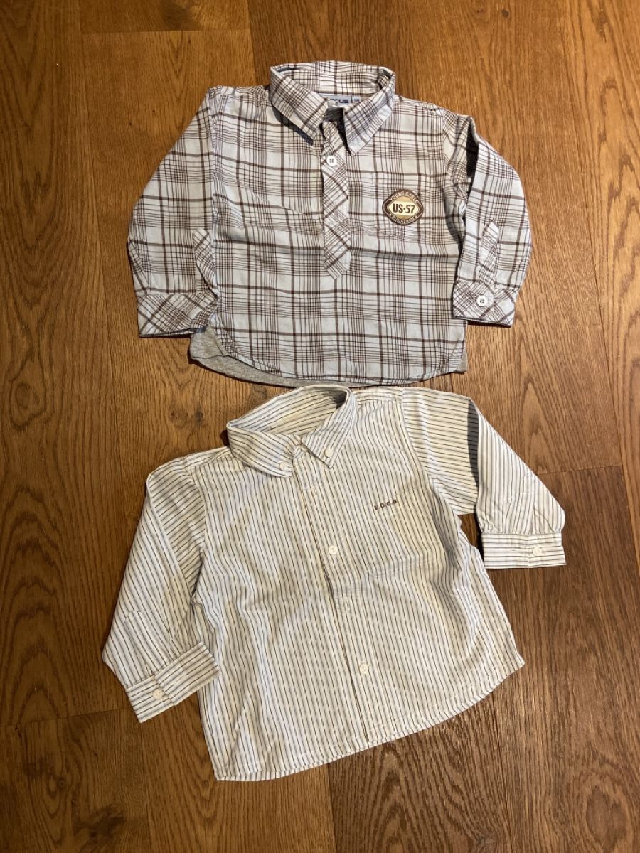 Camicie, T-shirt & Polo: 2 Langarm Hemd Gr.86 – Usato da Pratteln venduto da Nala78
