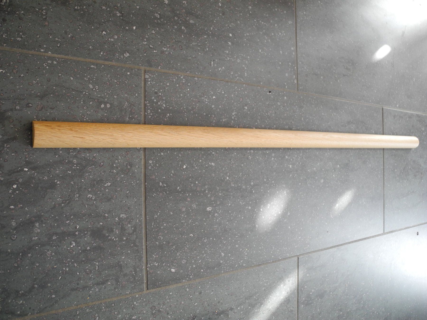 Articoli in legno: Leisten halbrund 30/15mm Eiche – Nuovo (secondo la descrizione) da Worb venduto da kebe01 3