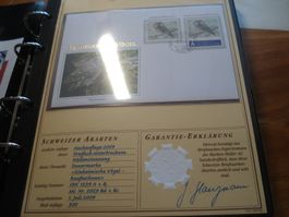 Abart Rauhfusskauz 2009, FDC Nachauflage, mit Beschreibung