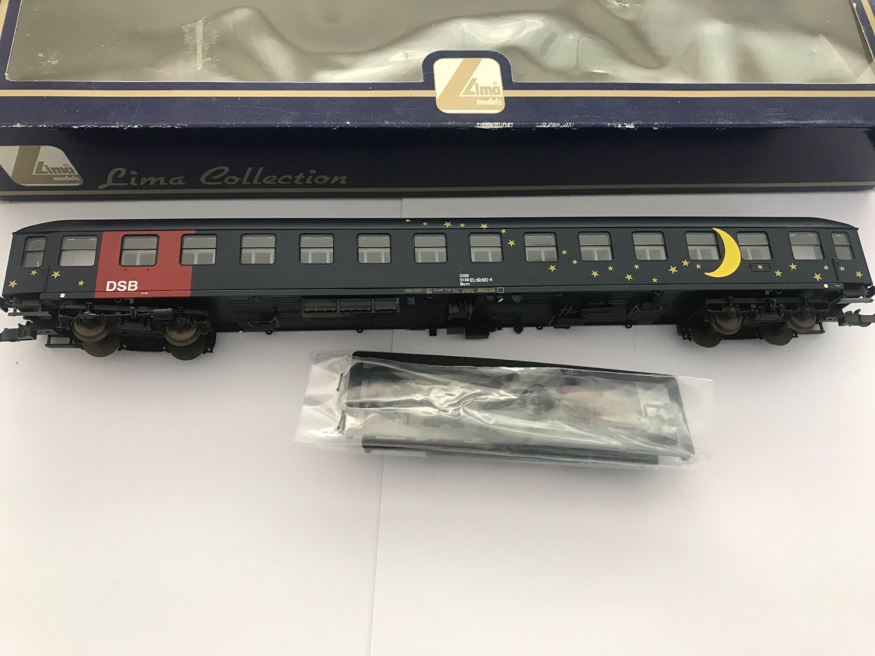 Lima Modellini di ferrovie: Liegewagen der DSB, 1:87 exact, Lima – Usato da Glis venduto da 1Hector1