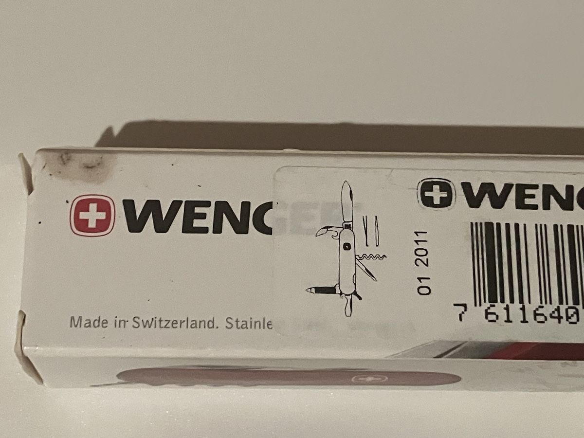 Wenger Coltelli tascabile: Wenger Taschenmesser Swiss Aviation Training – Nuovo (secondo la descrizione) da Zürich venduto da Classic_Collection_Zurich 2