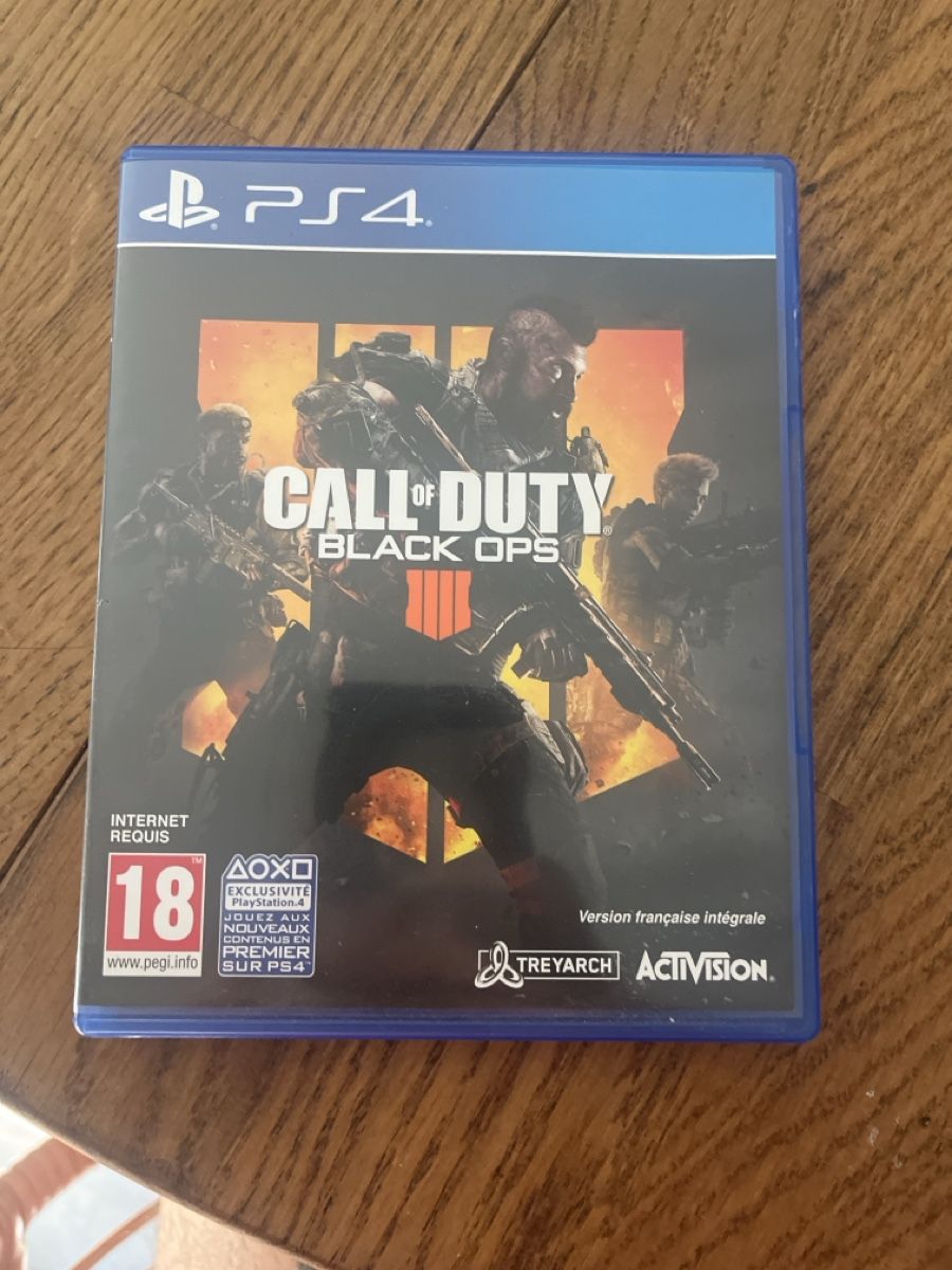Sony Giochi:  Call of Duty Black Ops 4 PS4 – Usato da Vétroz venduto da jer_xgh6