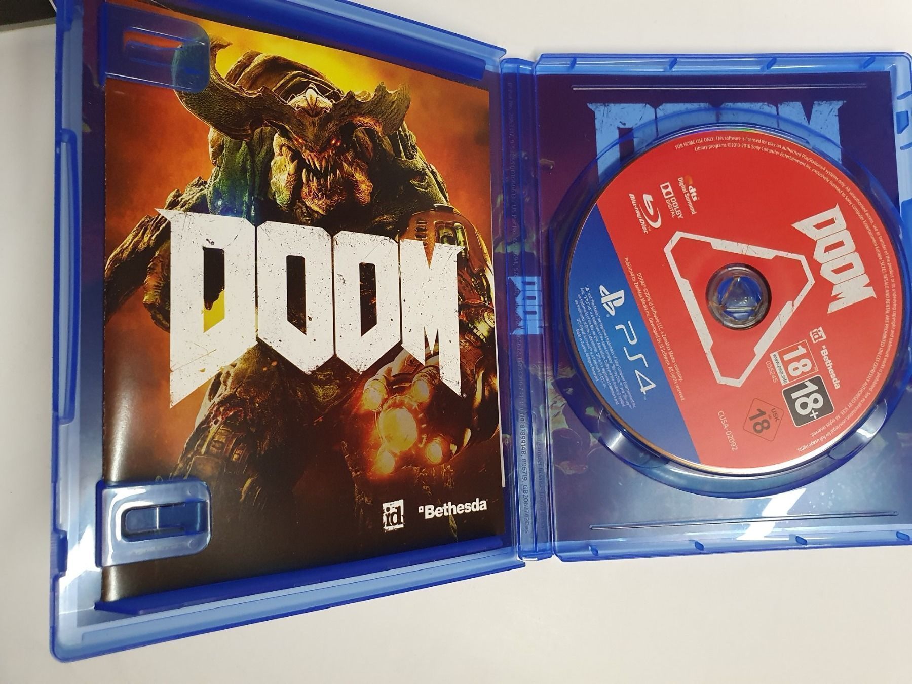 Sony Giochi: PS4 Doom -  Game Sony Playstation 4 – Usato da Oberdorf BL venduto da BaldenEagle 2