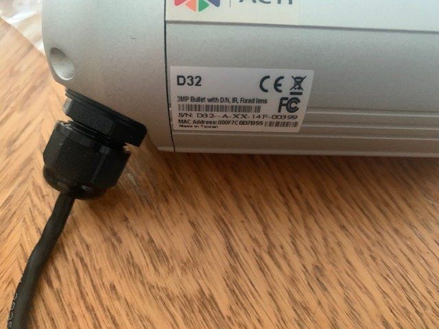 Camcorder: CCTV Bullet Camera Acti D32 (3MP) – Gebraucht aus Ennetbaden von djpejic 5