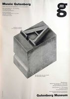 Musée Gutenberg, Bleibuchstabe, jkdesign