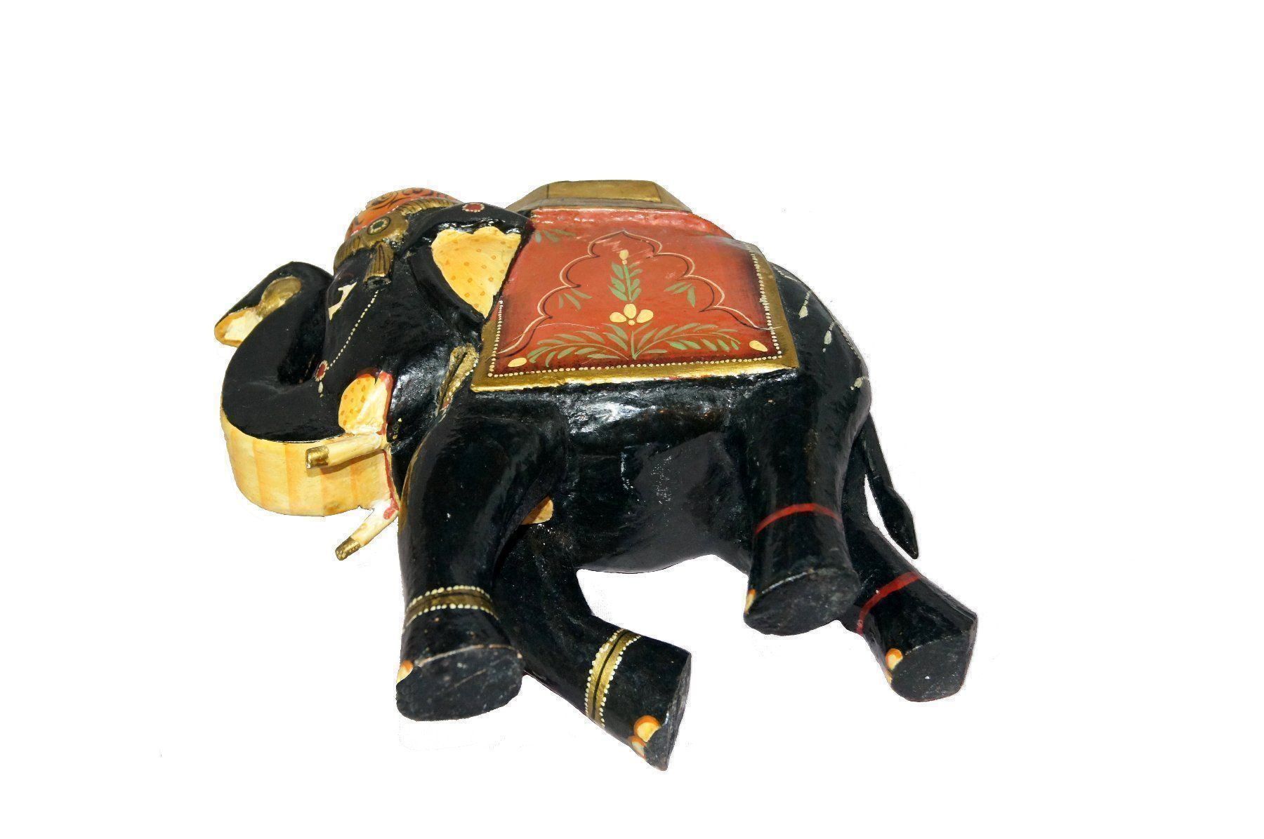 Figuren: Indischer Parade-Elefant bunt bemalt – Gebraucht aus Geroldswil von ARTEFACTO 7