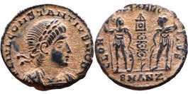 CONSTANTIUS II bronze nummus (324-337 AD)