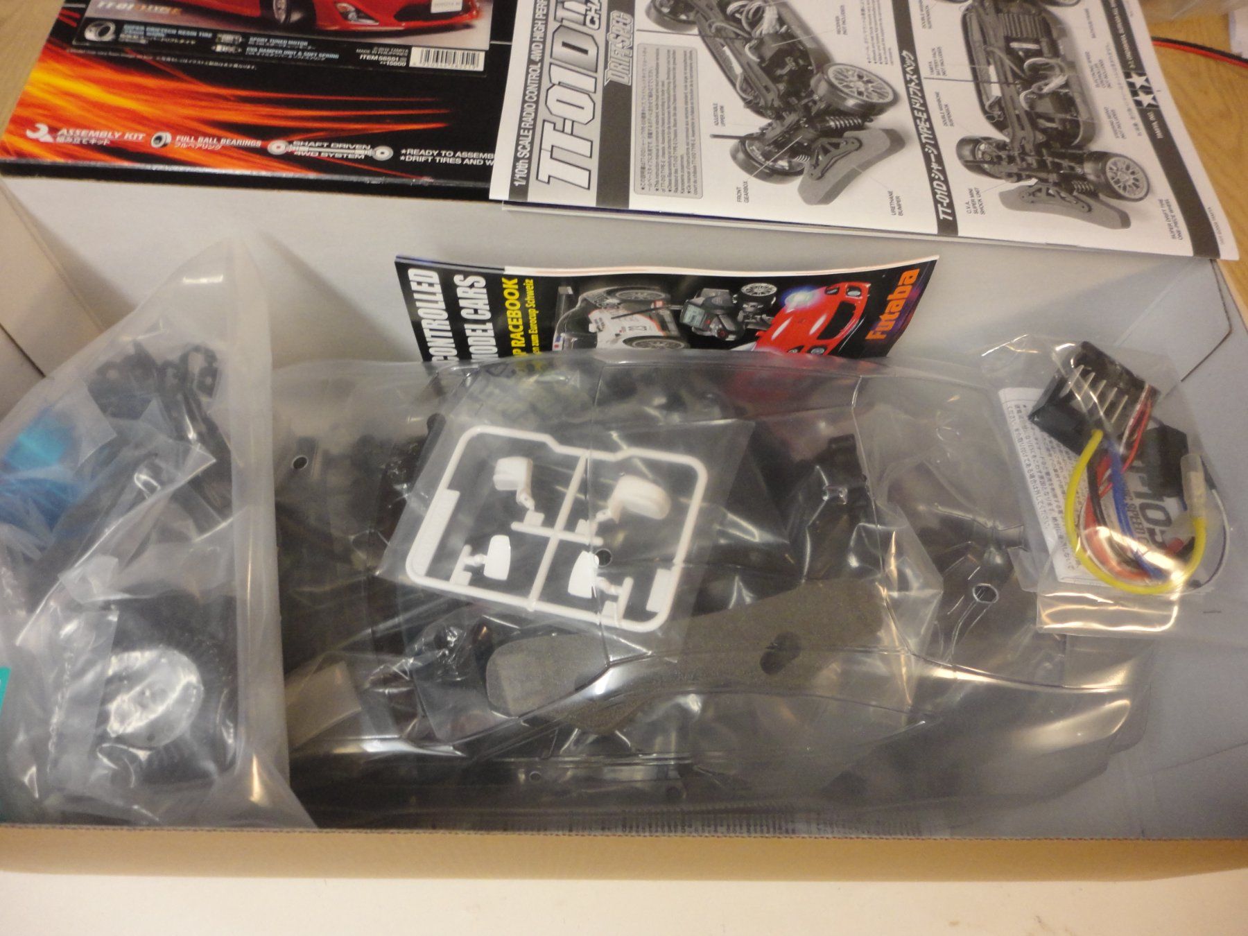 Tamiya Modellismo RC: Tamiya Toyota GT 86 Drift-Spec TT-01D Type-E Bausatz – Nuovo e nell'imballaggio originale da Horgen venduto da RcModell 6