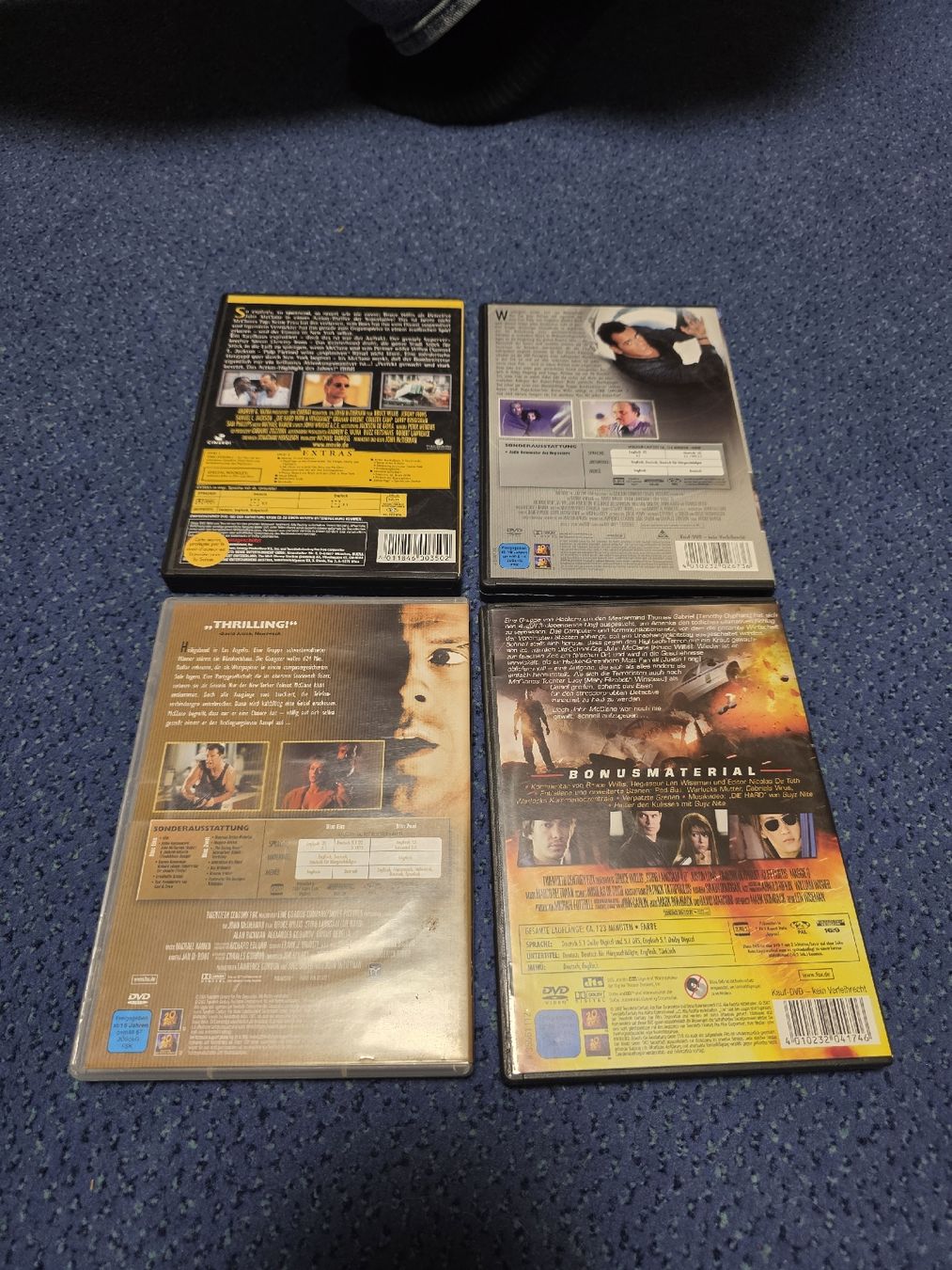 Tutti i DVDs: Stirb Langsam DVD Collection, 4 Filme, 2x Bonus-Material – Usato da Zweisimmen venduto da nic_ko05 1