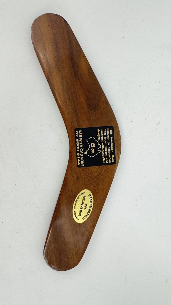 Tutte le decorazioni: # BUMERANG - handbemalt aus Australien # – Usato da Bolligen venduto da secondhand-with-love 1