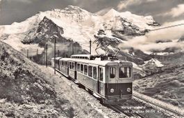 WENGERALPBAHN - schöne AK 1964