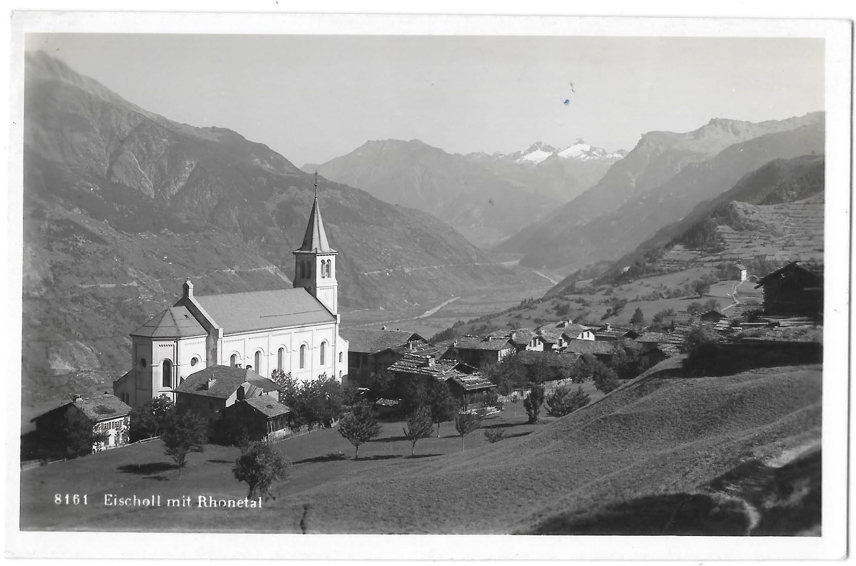 Cartoline postali: Eischoll mit Rhonetal Feldpoststempel – Usato da Olten venduto da clotaldi
