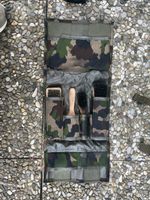 Trousse de nettoyage pour armée suisse camouflage, 4 brosses