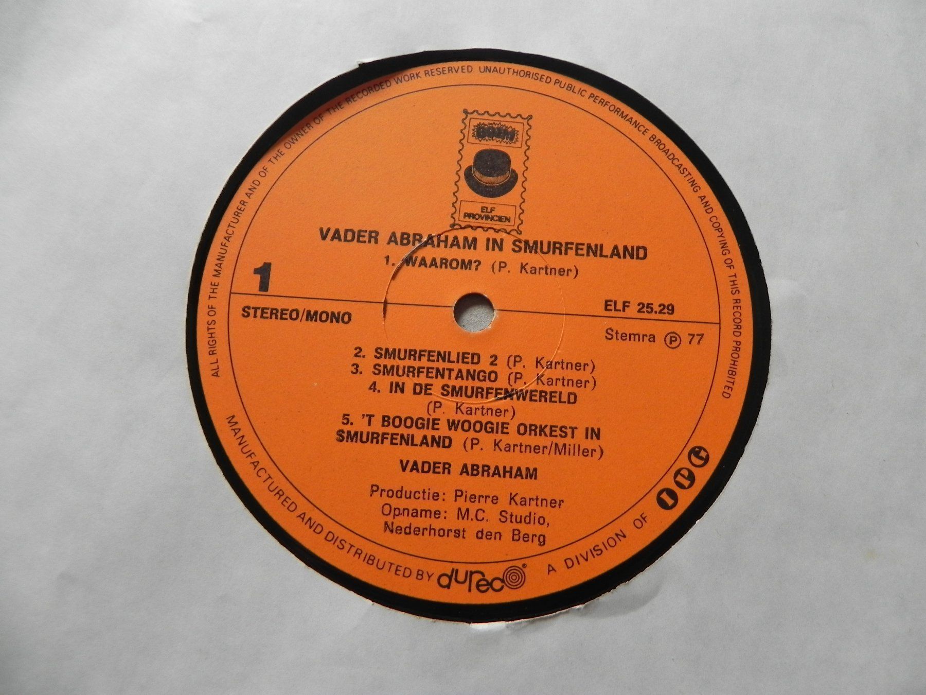 Schallplatten: LP Vader Abraham Schlumpf Holland 1977 – Gebraucht aus Siebnen von krimsie 3