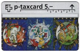Zirkus Knie, Telecom Zürich - seltene Geschenk Taxcard