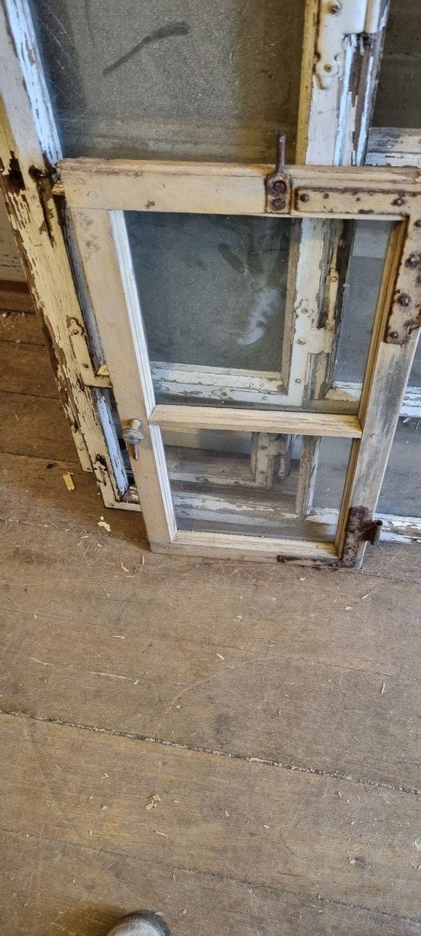 Finestre: Verschiede alte Fenster Deko Spiegelfenster – Usato da Flums venduto da Flumsantik 3