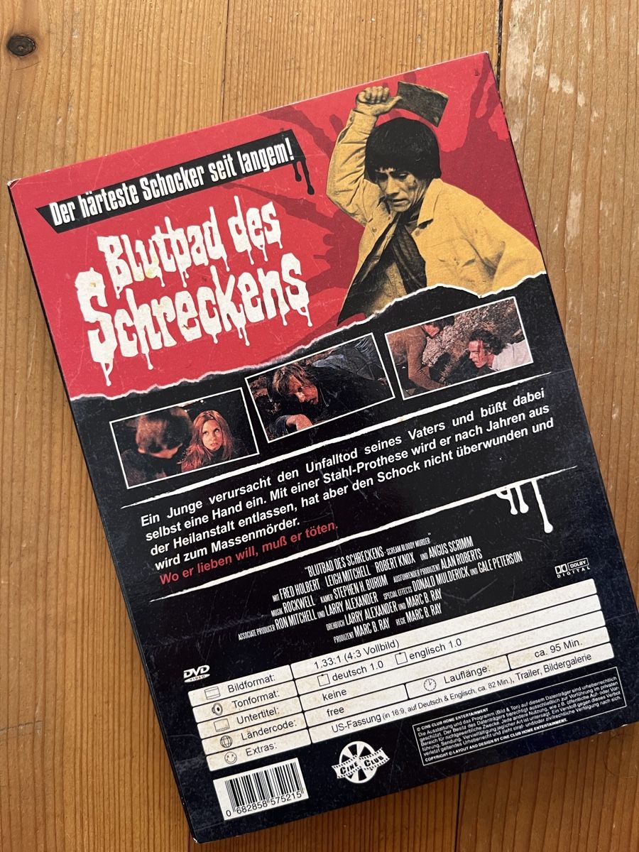 Tutti i DVDs: BLUTBAD DES SCHRECKENS (1973) - Uncut! – Usato da Inkwil venduto da RetrOhyeah_Schweiz 2