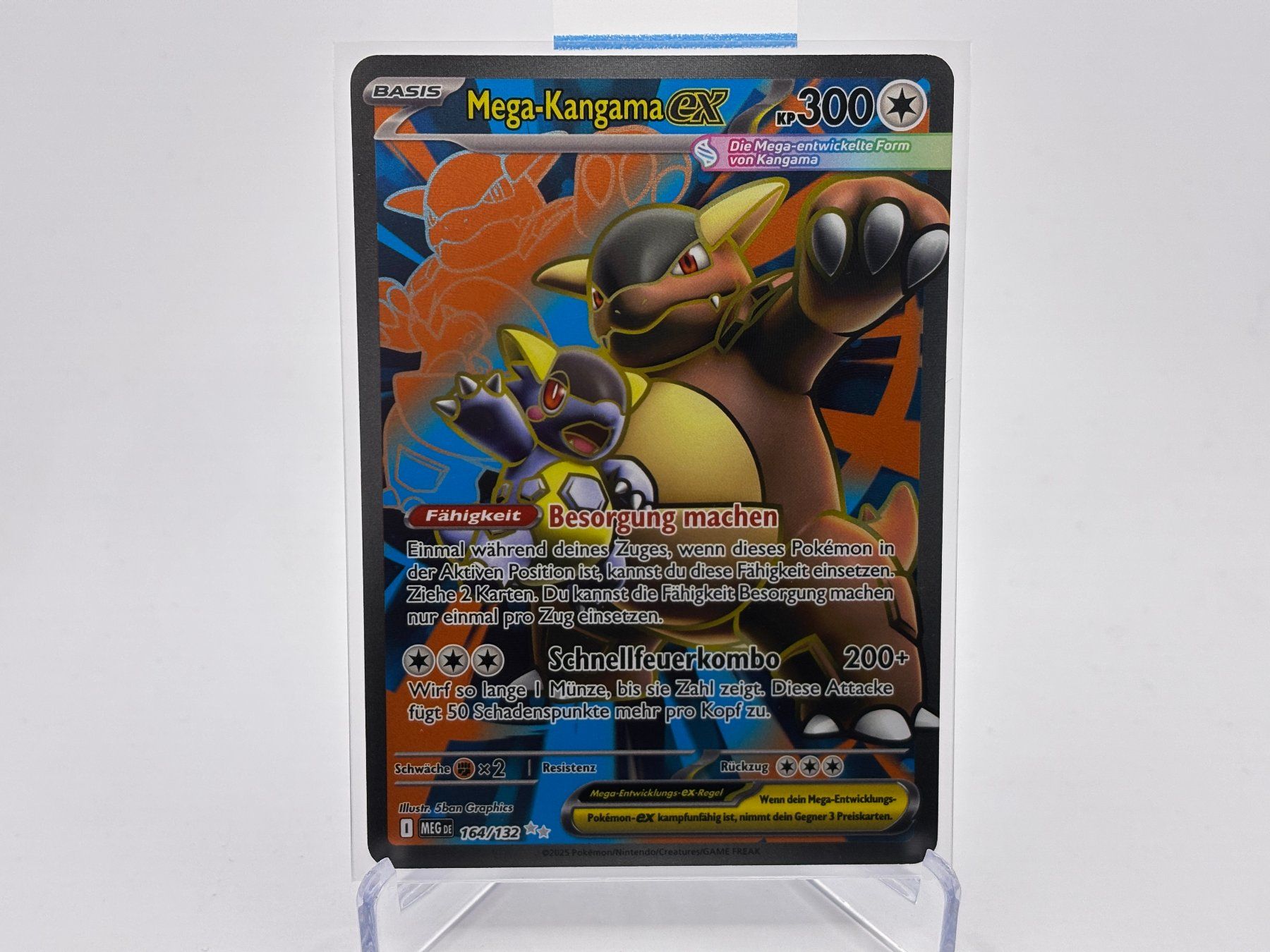 Pokémon Carte collezionabili: Mega-Entwicklung - Mega Kangama ex  (MEG 164) - DE – Nuovo (secondo la descrizione) da Allschwil venduto da Bullach