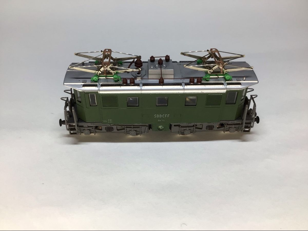 Kleinbahn Modellini di ferrovie: Kleinbahn Be 4/4 SBB - CFF H0 – Usato da Balgach venduto da zoe038 3