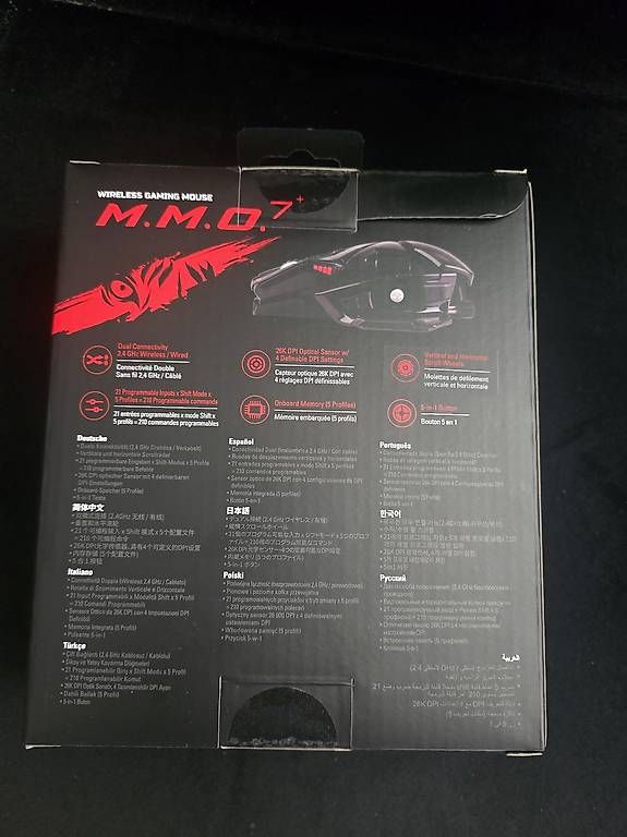 Mouse: Wireless Gaming Mouse M.M.o – Usato da Staffelbach venduto da stefanoN 2