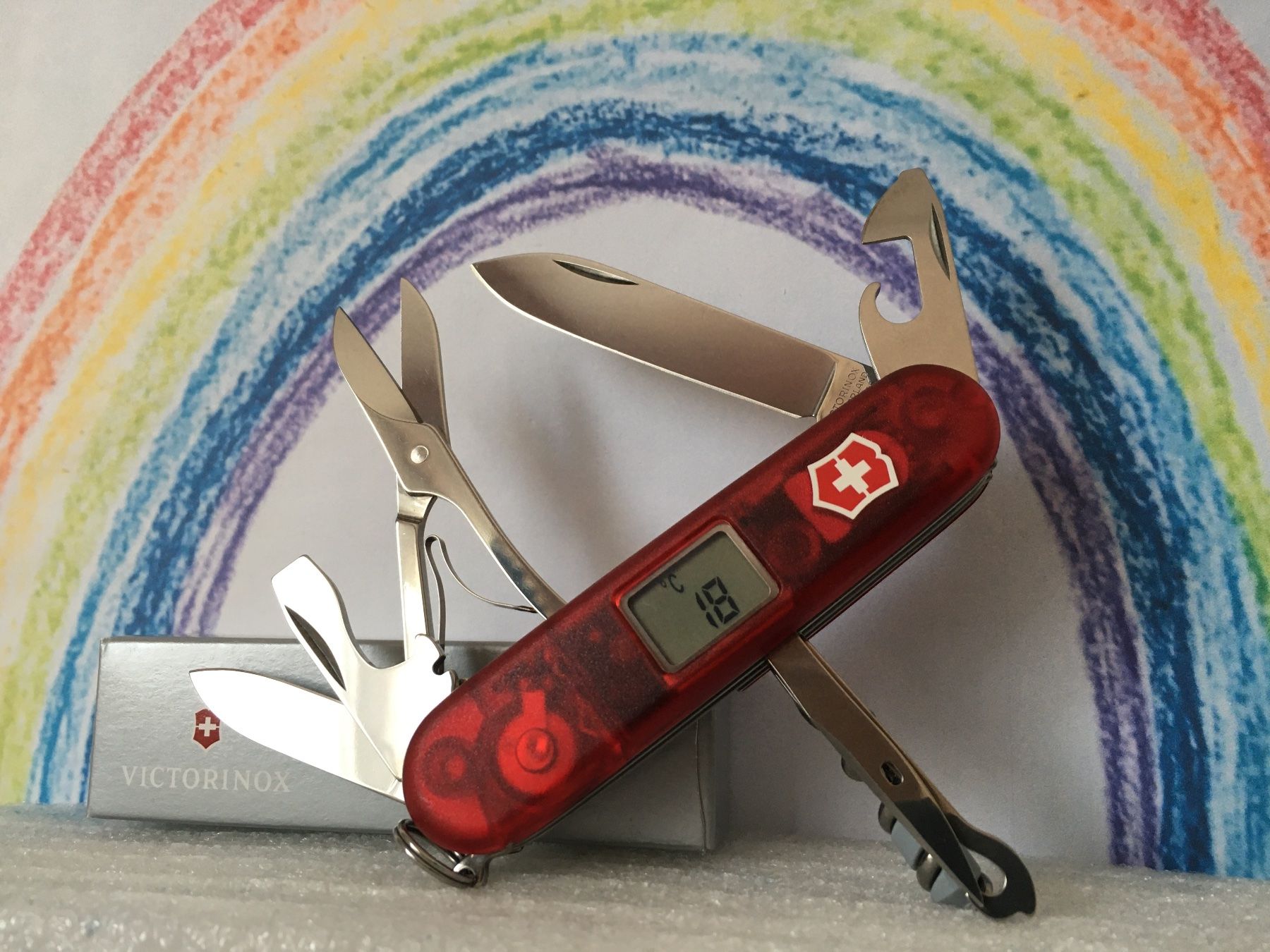 Victorinox Coltelli tascabile: VICTORINOX - Altimeter/Thermometer - Sackmesser – Usato da Andwil SG venduto da Rainboli 1
