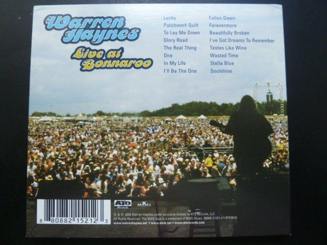 CD: Warren Haynes - Live at Bonnaroo – Usato da Au ZH venduto da sikoku 2