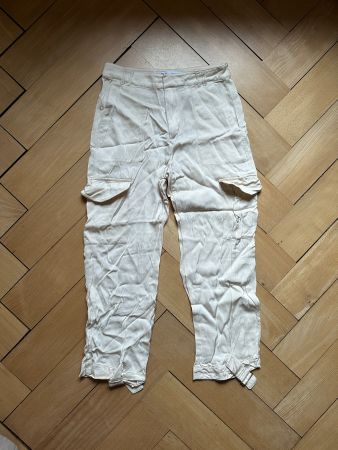 ZARA - Cargo Hose beige locker XS