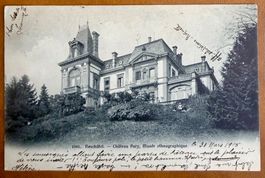 Neuchâtel - Château Pury & Musée Ethnographique 1905