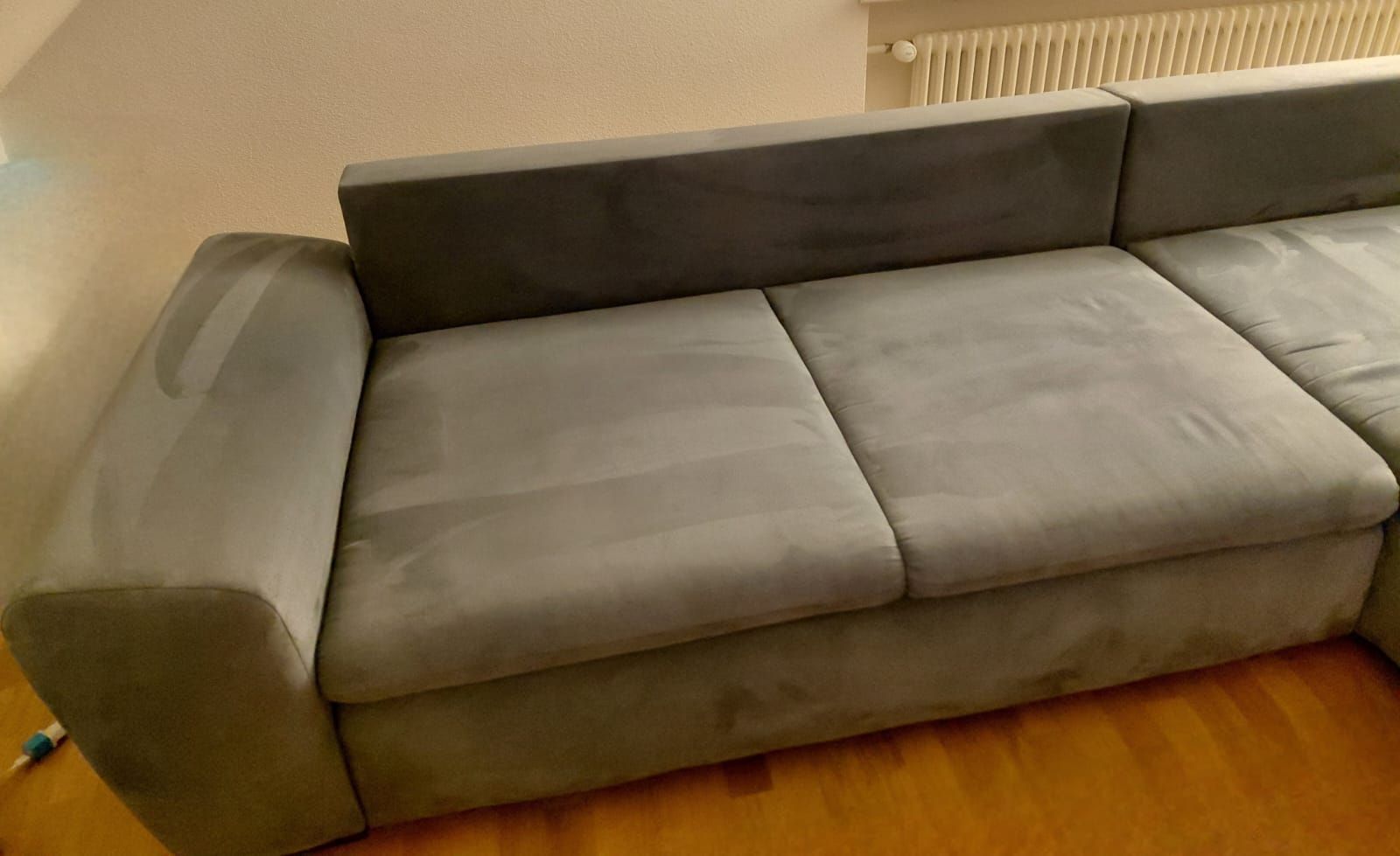 Sofas: Ecksofa Grau mit Stauraum  – Gebraucht aus Widen von Wimbi 1