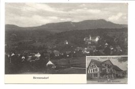Birmensdorf (ZH) Dorfpartie mit Gasthof zur Sonne - 1928