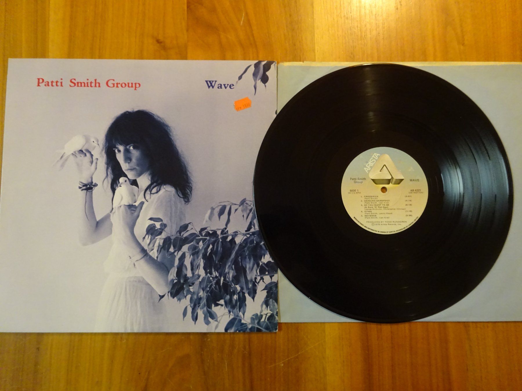 Dischi in vinile: PATTI SMITH GROUP ** WAVE ** NEUWERTIG – Usato da Luzern venduto da xrayspex99 1