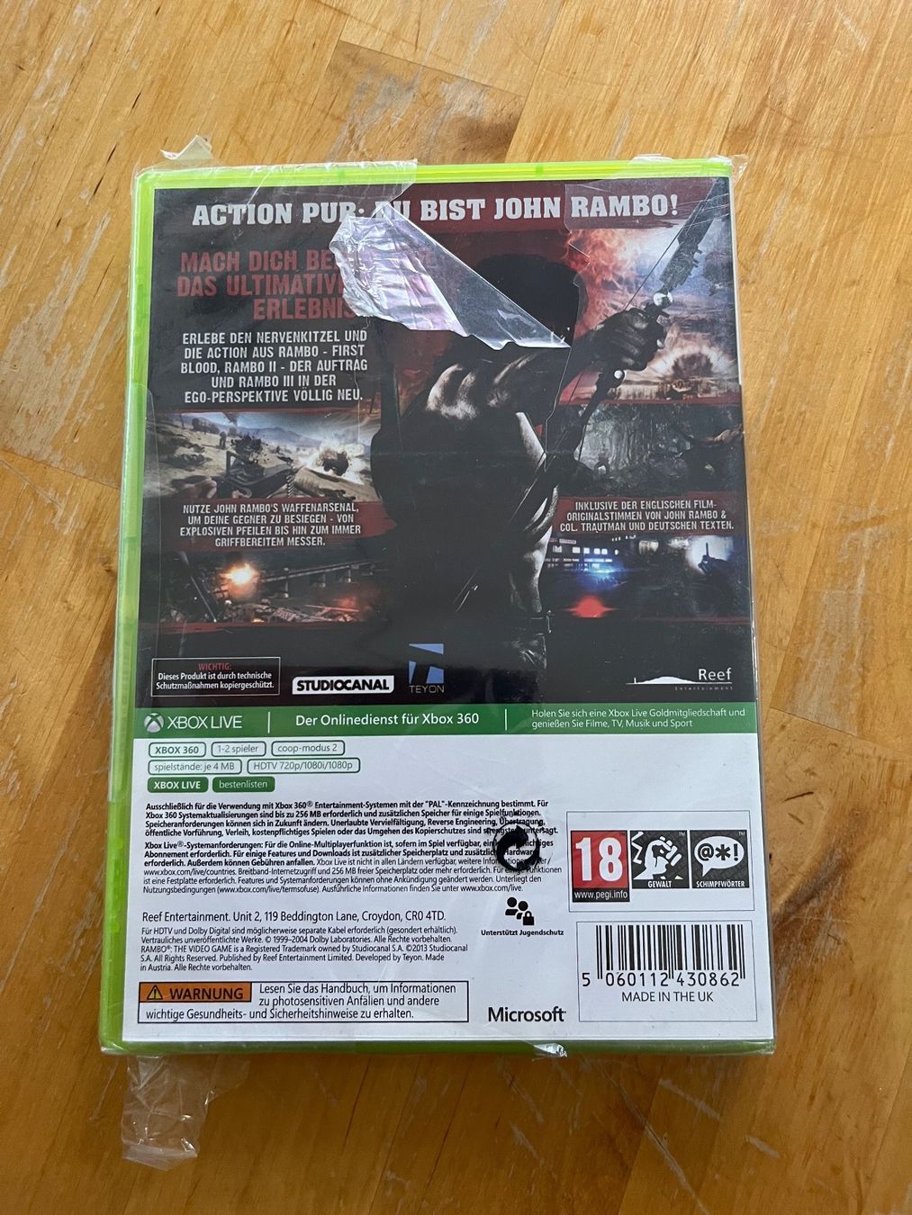 Jeux: Rambo The Video Game (NEU) – Neuf (Voir description) à Frenkendorf par gelbeZinnie 1