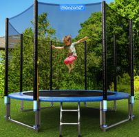 + MONZANA® Trampolin Komplettset 305 cm Gartentrampolin