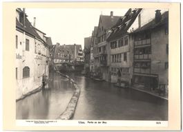 Fotografie Ulm a. D., Partie an der Blau