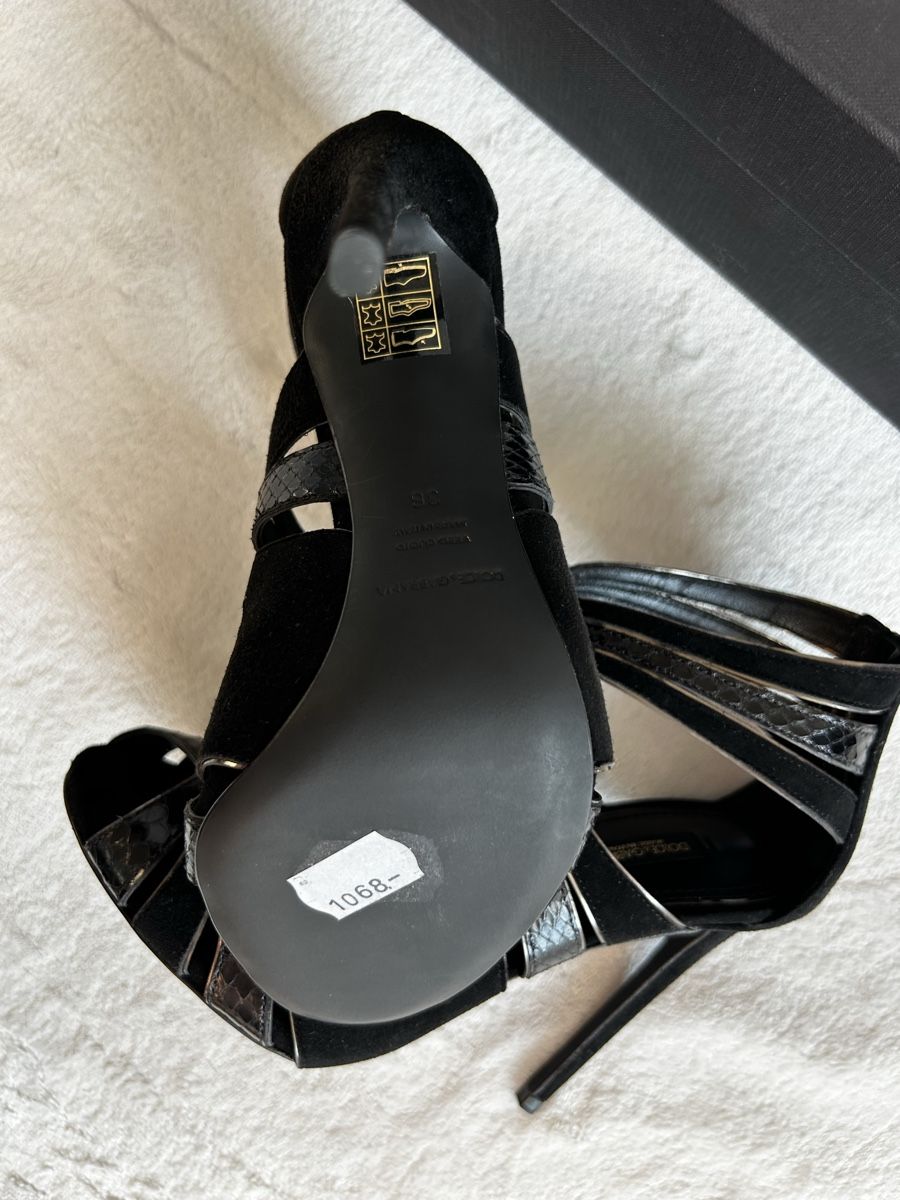 Dolce & Gabbana Damenschuhe: Dolce & Gabbana Pumps Sandal – Neu und originalverpackt aus Davos Dorf von Juszy-Shop 4