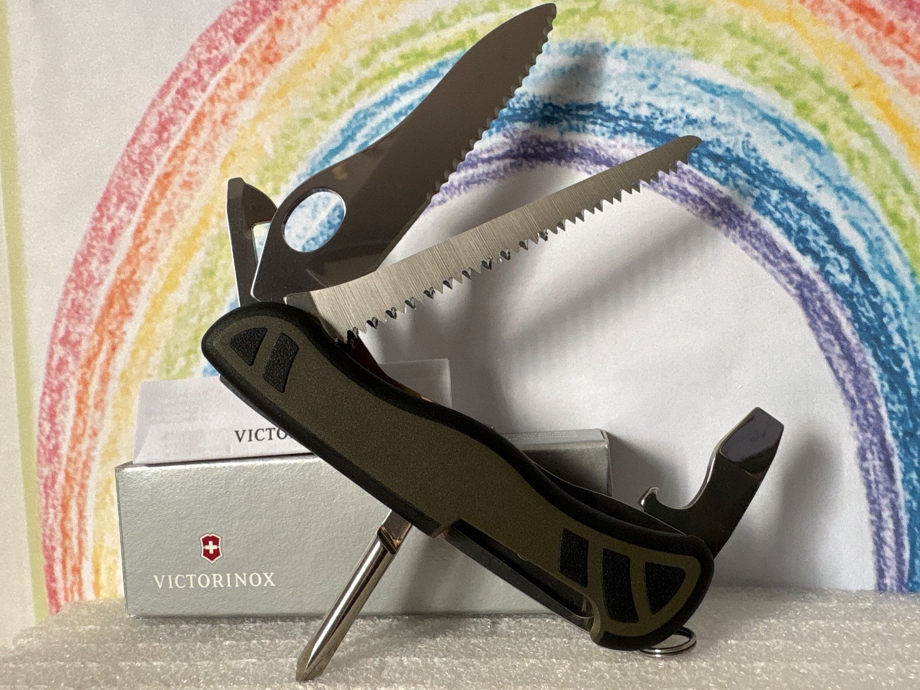 Victorinox Coltelli tascabile: VICTORINOX - Armeesackmesser - PEACE SUPPORT SWITZERLAND – Nuovo (secondo la descrizione) da Andwil SG venduto da Rainboli 1