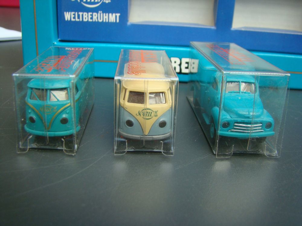 Brekina 1:87 - Voitures modèles - Six modèles Opel des