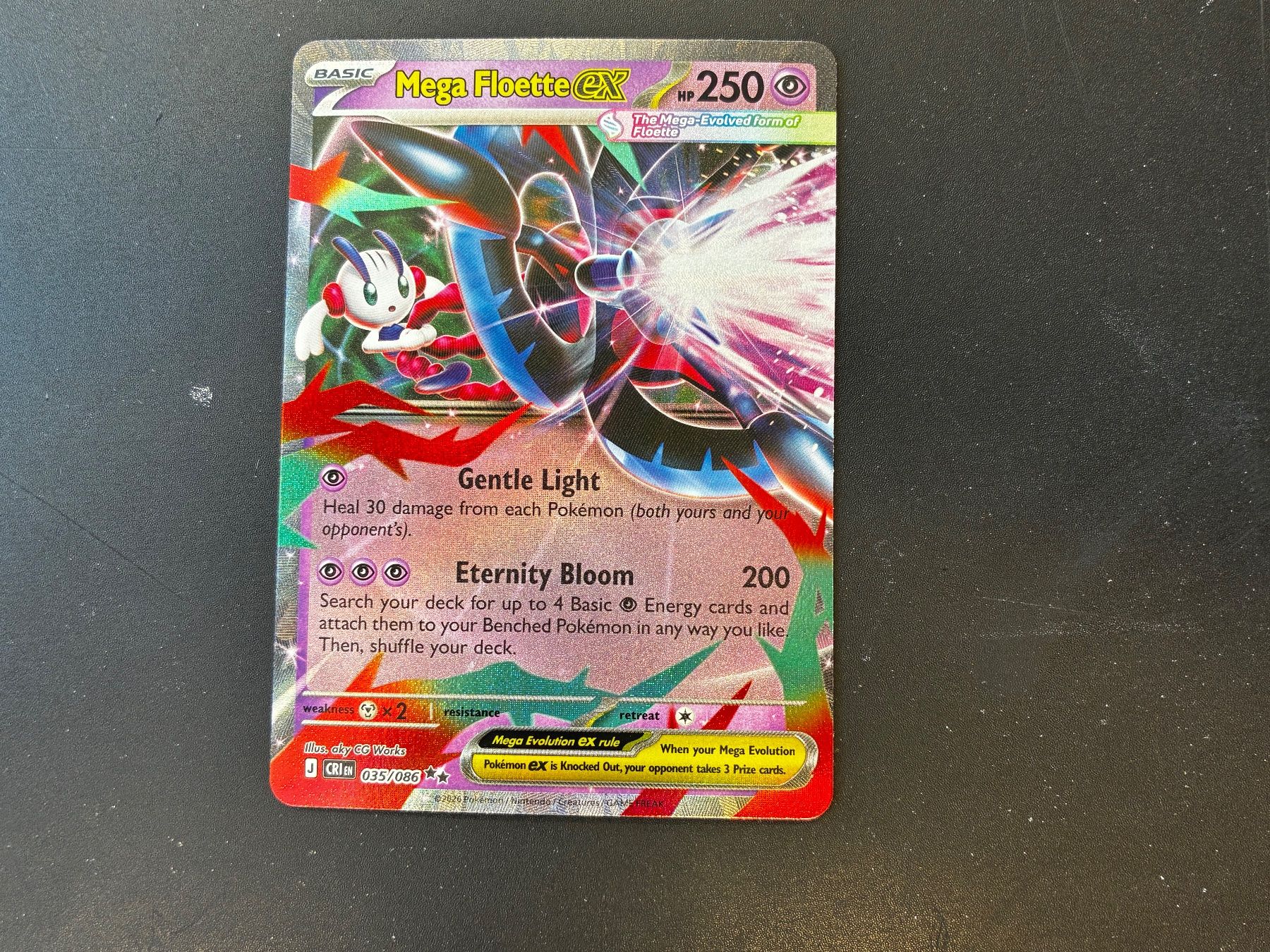 Pokémon Carte collezionabili: Mega Floette EX 035/086 - Chaos Rising - en – Nuovo (secondo la descrizione) da Hütten venduto da yve_tf69