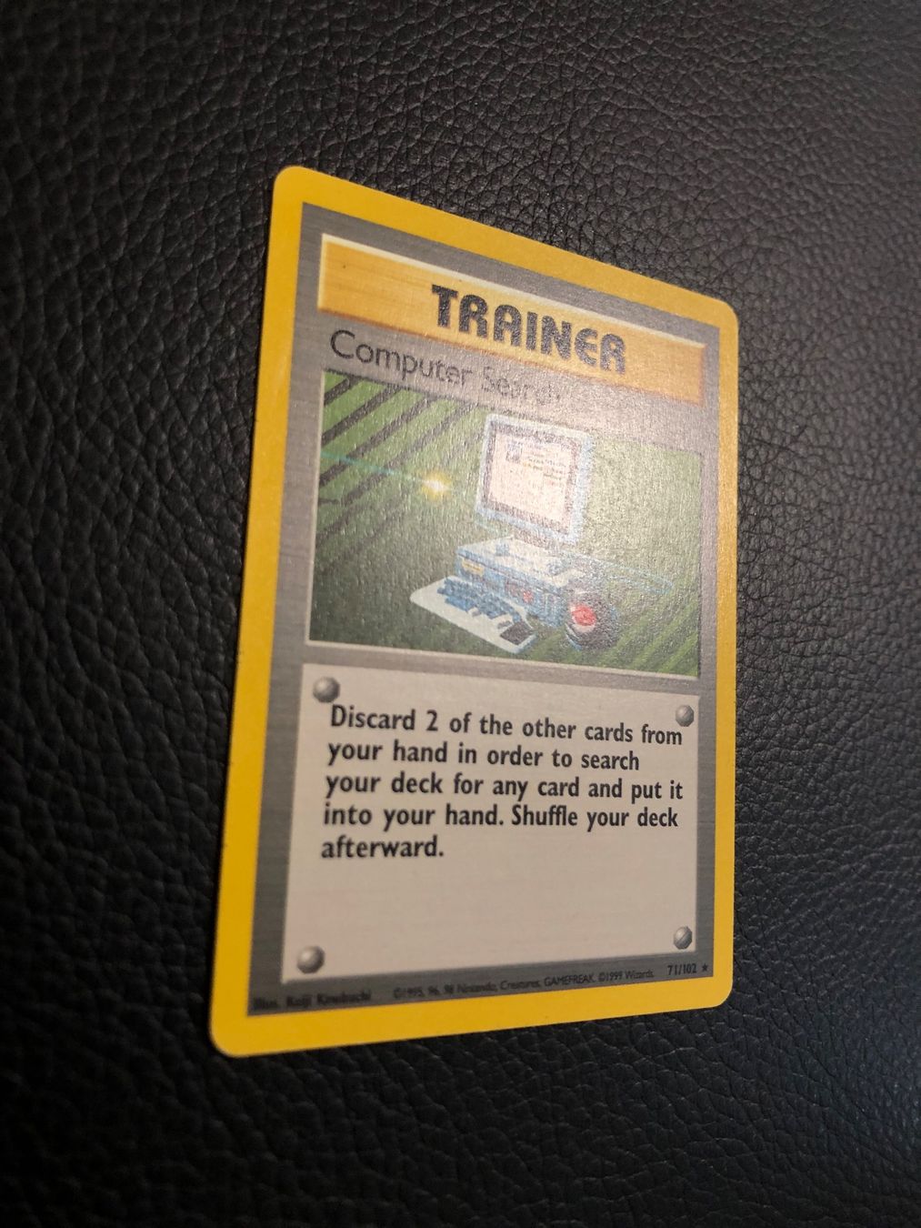 Pokémon Carte collezionabili: 1999 Base Set Computer Search rare 71/102 Ab 1 – Usato da Paradiso venduto da Pkmn10 1