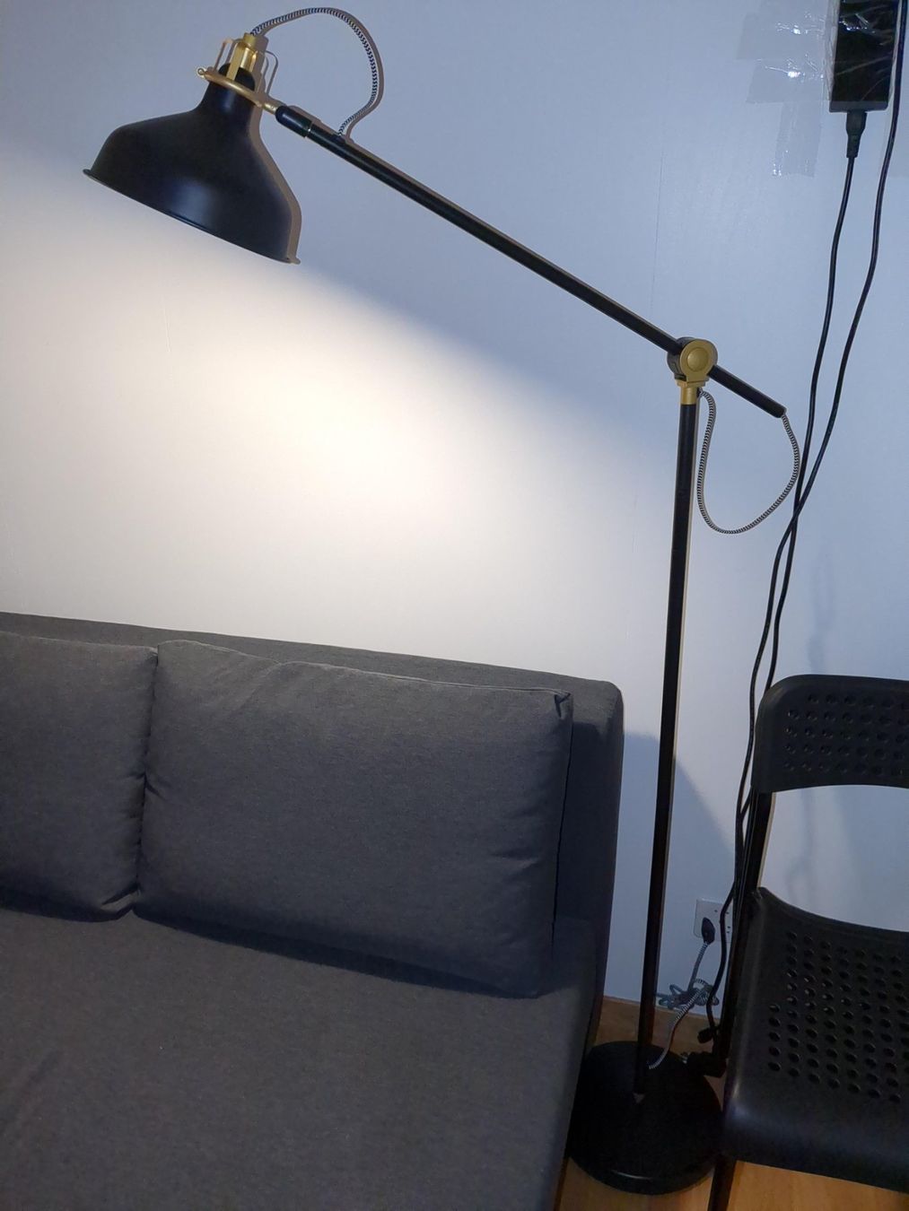 Ikea Lampen: IKEA RANARP Floor/reading lamp, black – Gebraucht aus Unterwasser von mat_2sjm