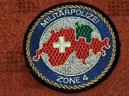 Militär Polizei Badge Zone 4