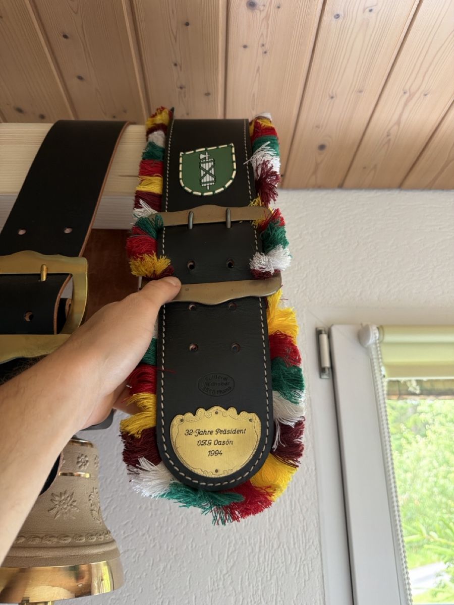 Campanacci mucche: Glockenriemen  – Usato da Aedermannsdorf venduto da 1998Gc8 1