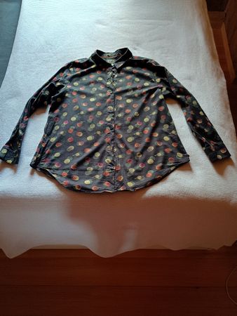 Bluse Scotch & Soda Damen langarm Grösse M (oversize)