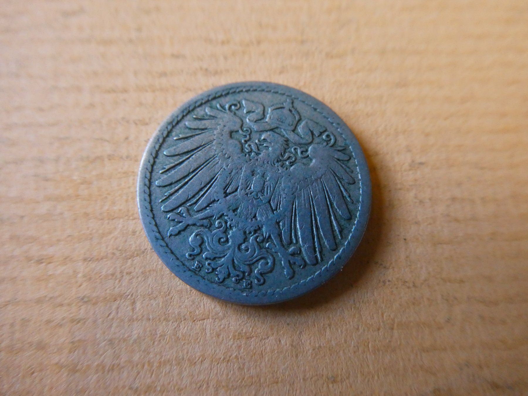 Tutti le monete: Dt. Reich 1893 E, 5 Pfennig – Usato da Hinterforst venduto da Rohusri 1