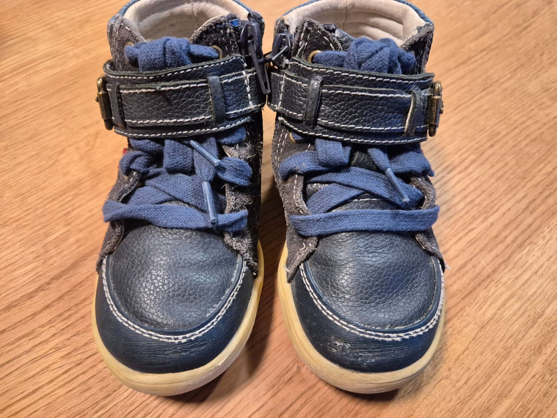 Vertbaudet Scarpe da uomo: Bottines Vertbaudet P. 25 bleues unisexe – Usato da Satigny venduto da Helene2014