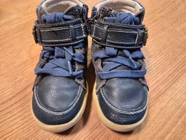 Bottines Vertbaudet P. 25 bleues unisexe