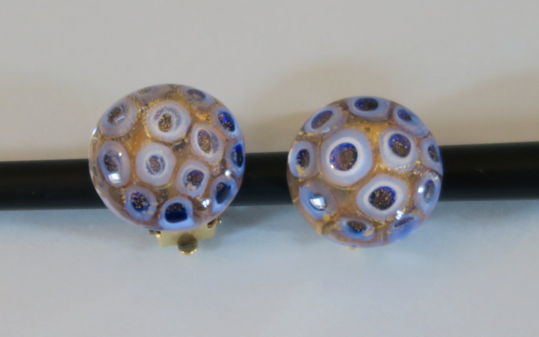 Orecchini pendenti & Orecchini a lobo: Ohrclip Glas blau/transparent – Usato da Brittnau venduto da marlenestone 6